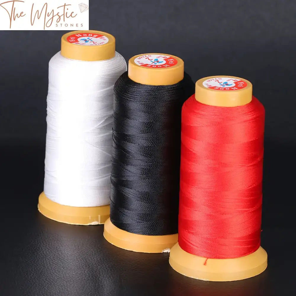 210D Nylon 1000M Polyamide Jewelry Thread - 2-Strand High Quality Silk Cord