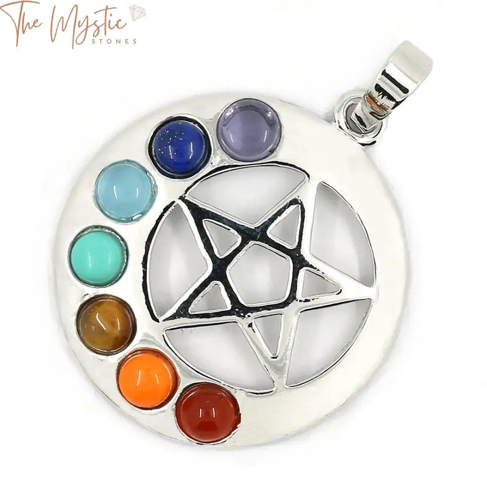 7 Chakra Healing Stone Pendant