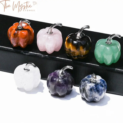 7 Chakra Mini Pumpkin Gemstone Set