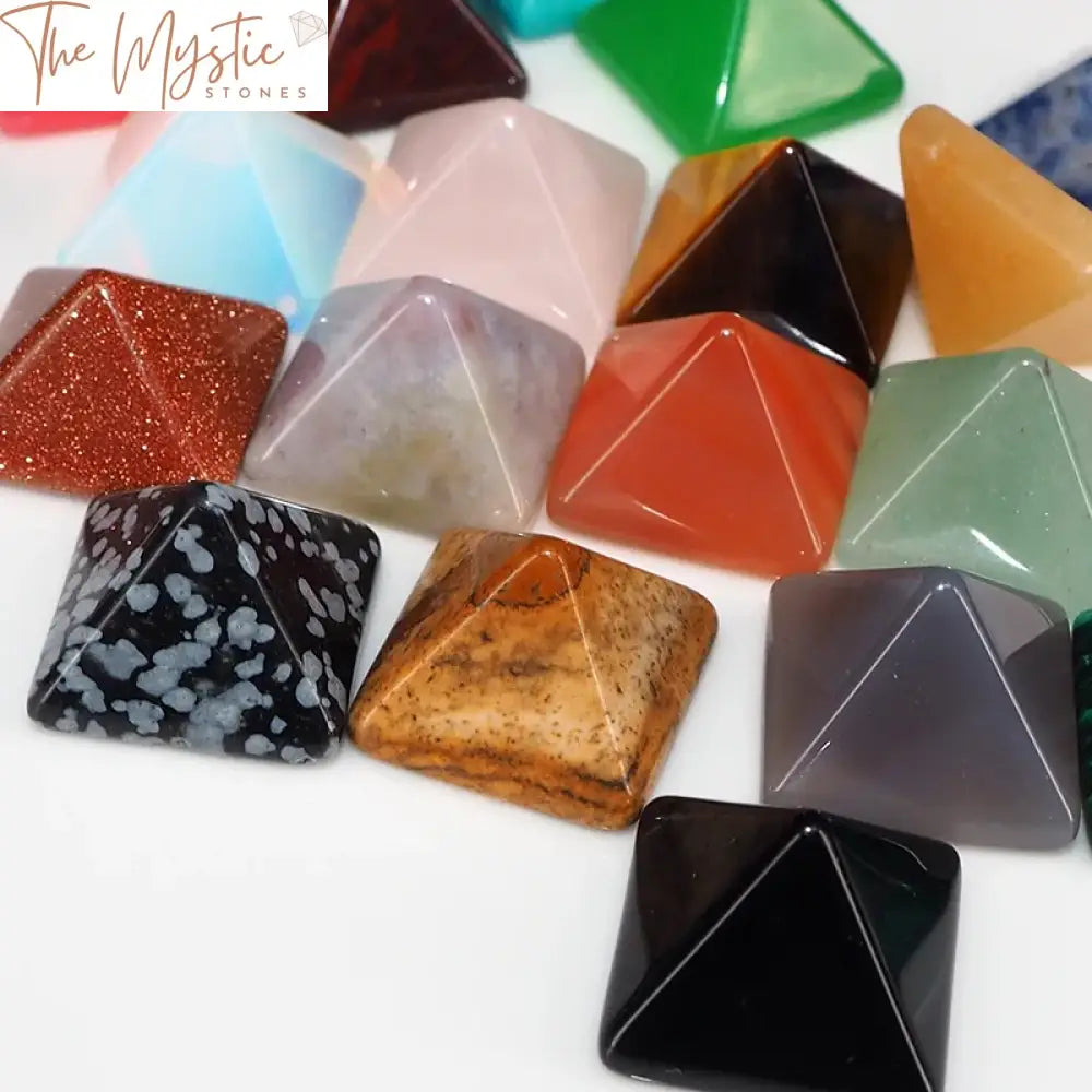 7 Chakra Orgone Pyramid Energy Generator