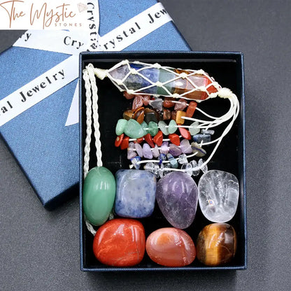 7 Chakras Healing Crystal Tassel Kit