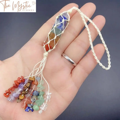 7 Chakras Healing Crystal Tassel Kit