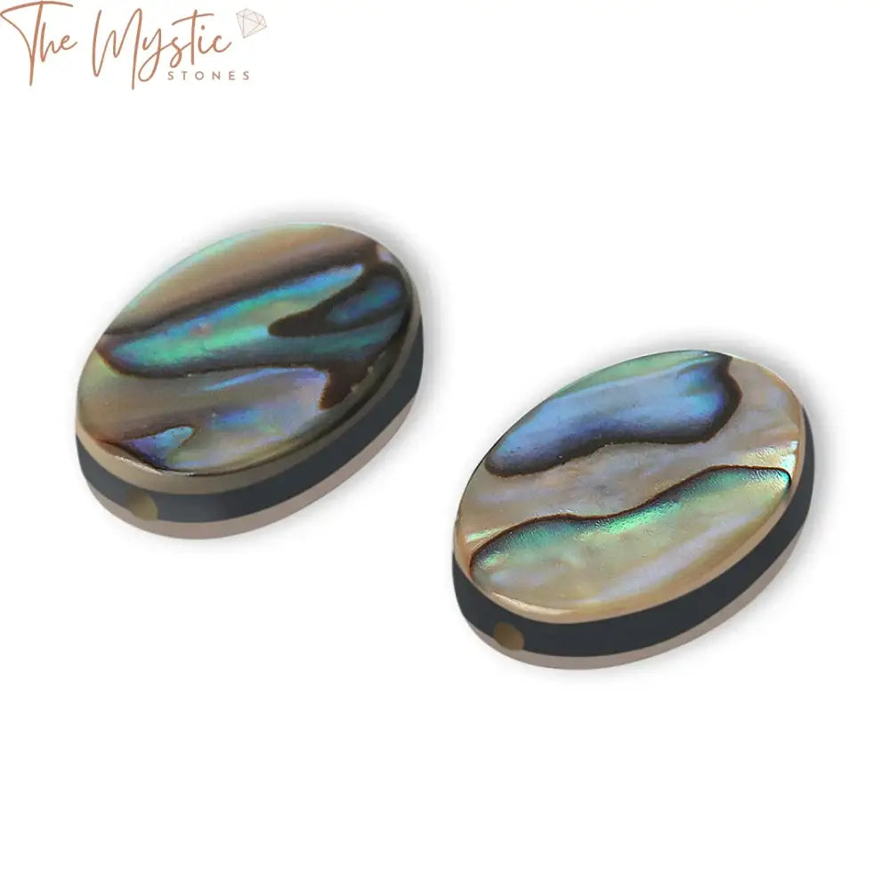 Abalone Shell 15Mm Round Beads