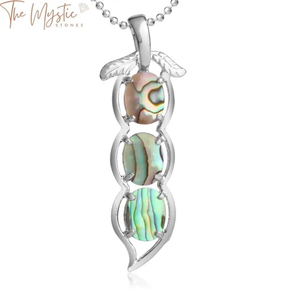 Abalone Shell Sword Pendant Necklaces