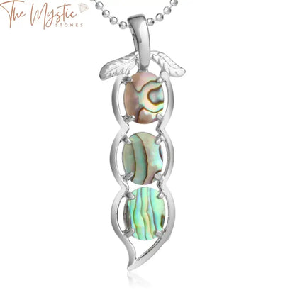 Abalone Shell Sword Pendant Necklaces