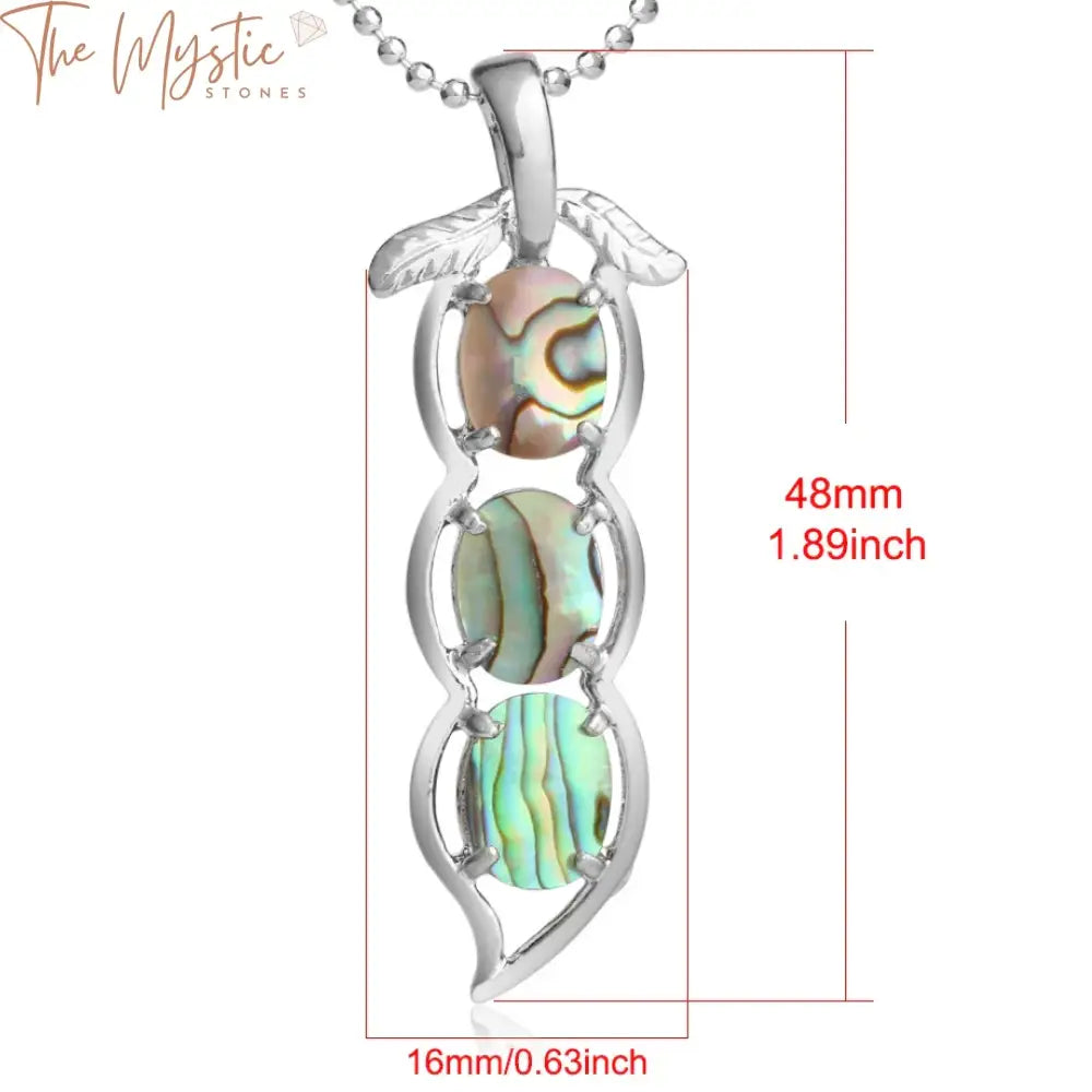 Abalone Shell Sword Pendant Necklaces