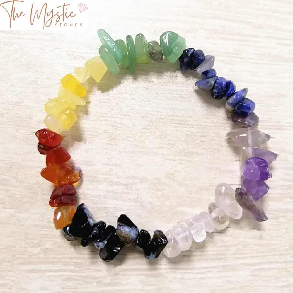 Adjustable Natural Stone Crystal Bracelet