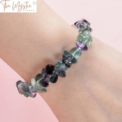 Adjustable Natural Stone Crystal Bracelet