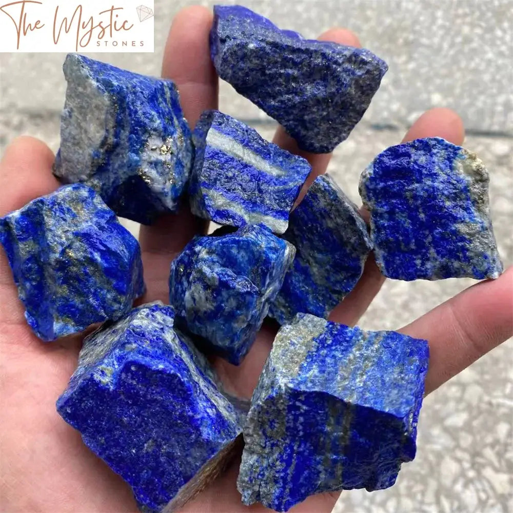 Afghan Lapis Lazuli Raw Crystal Stones