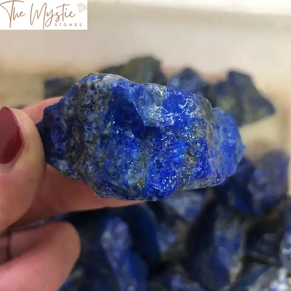 Afghanistan Lapis Lazuli Raw Crystal Gemstone 100G