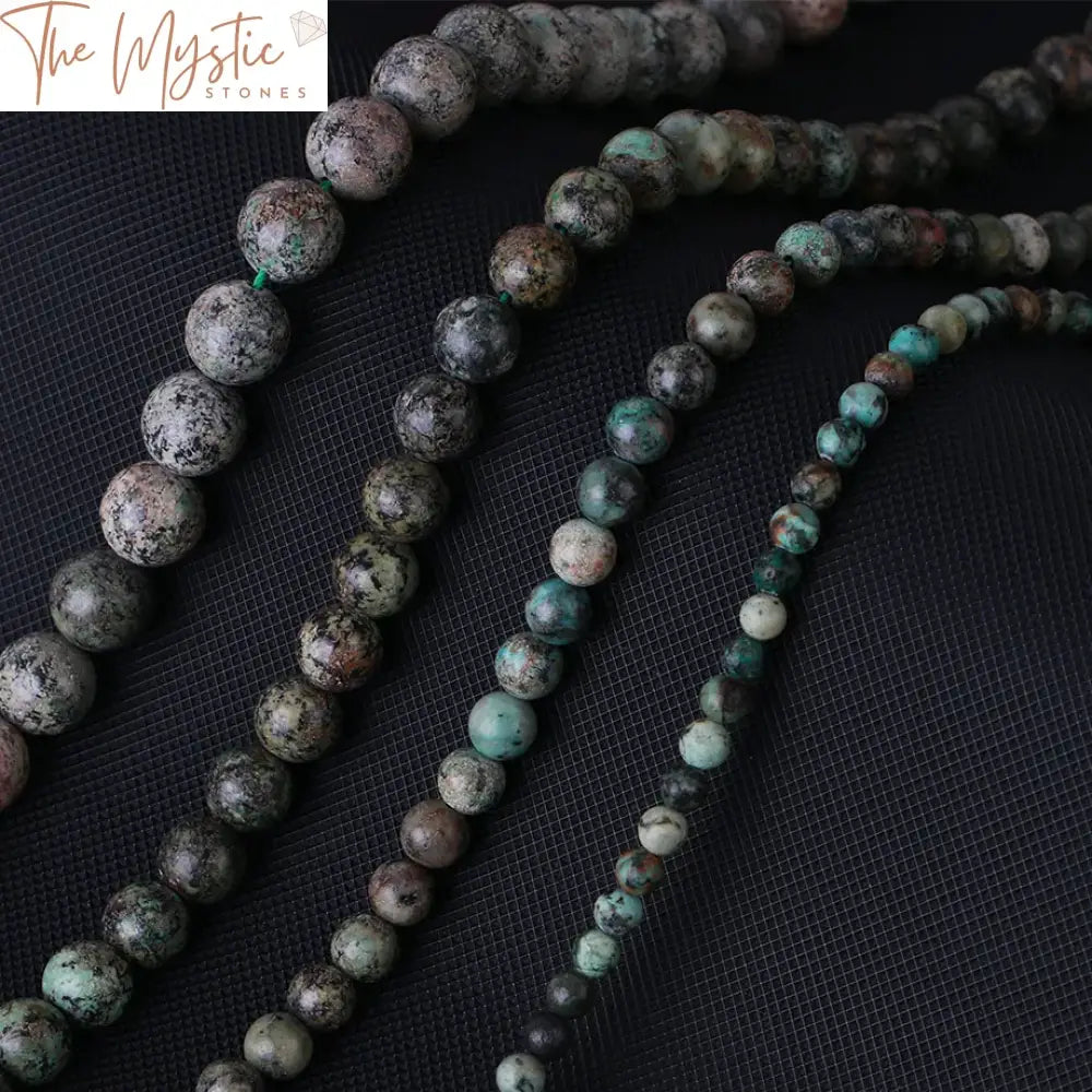 African Turquoise Natural Stone Beads