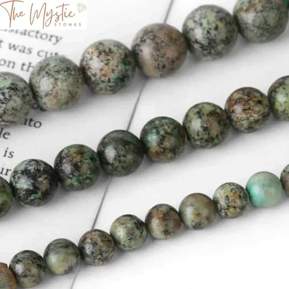 African Turquoise Natural Stone Beads