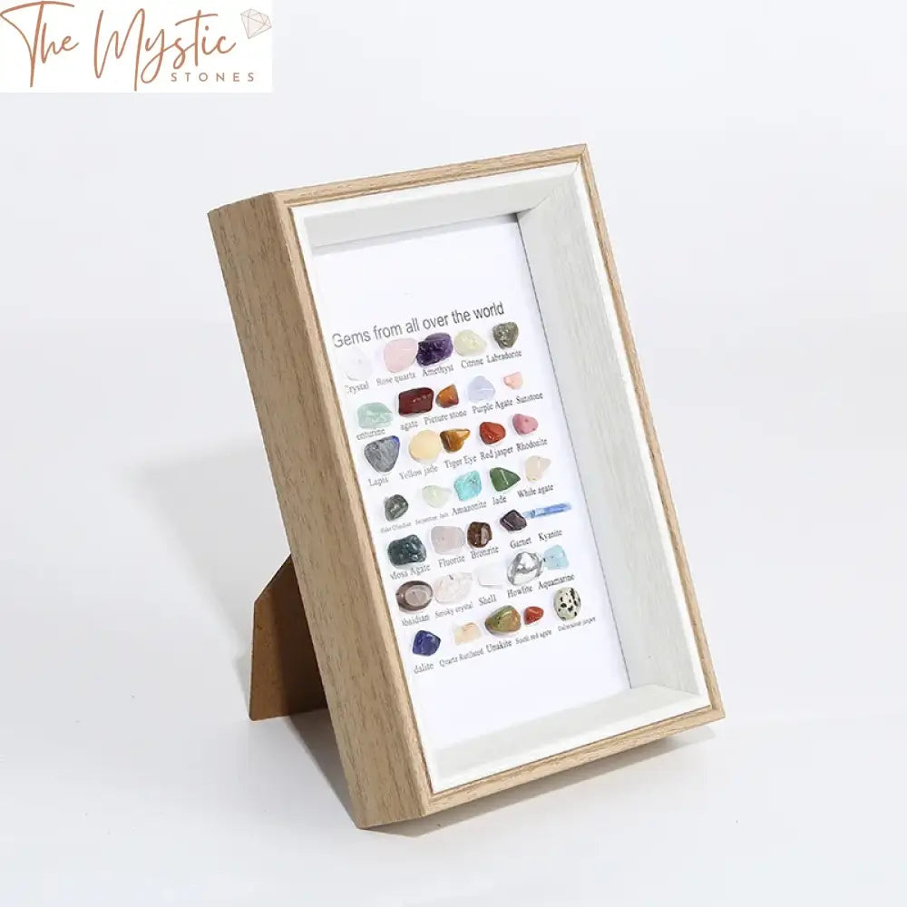 Agate Gemstone Photo Frame