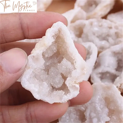 Agate Geode Cluster Crystal Specimen