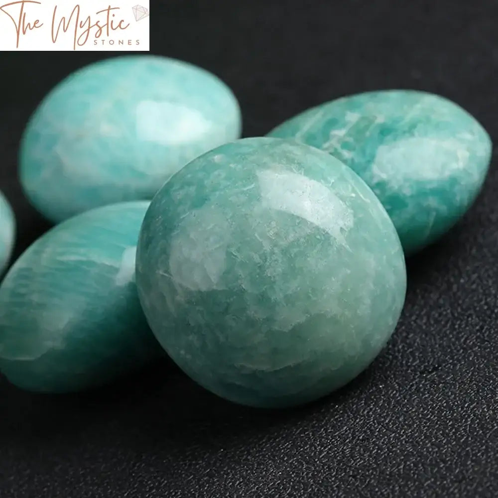 Amazonite Raw Stone Tumble - 1 Pc