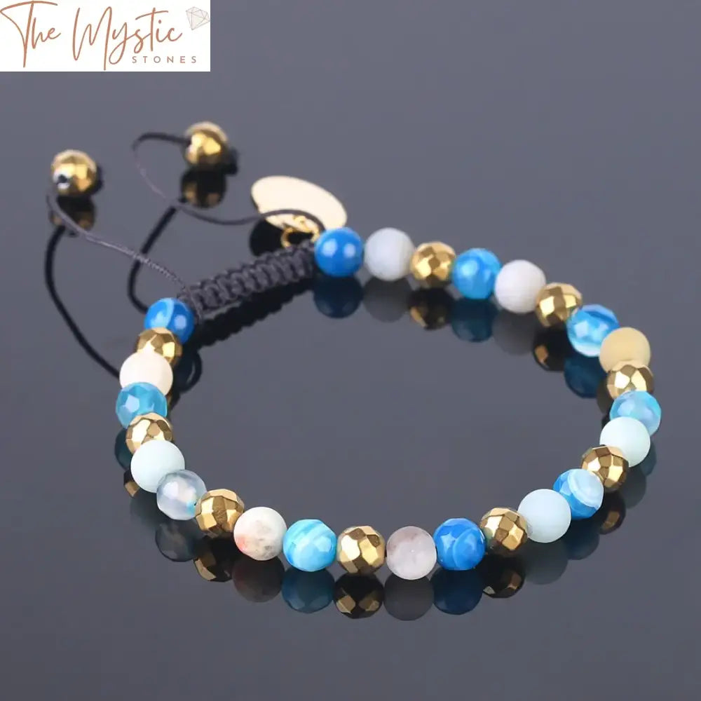 Amazonite Reiki Crystal Bracelet