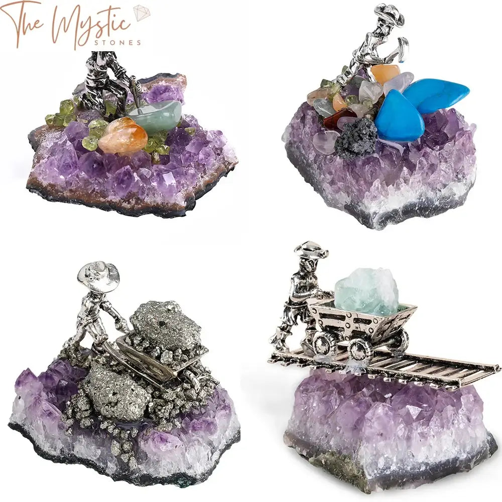 Amethyst Cluster Mining Kit