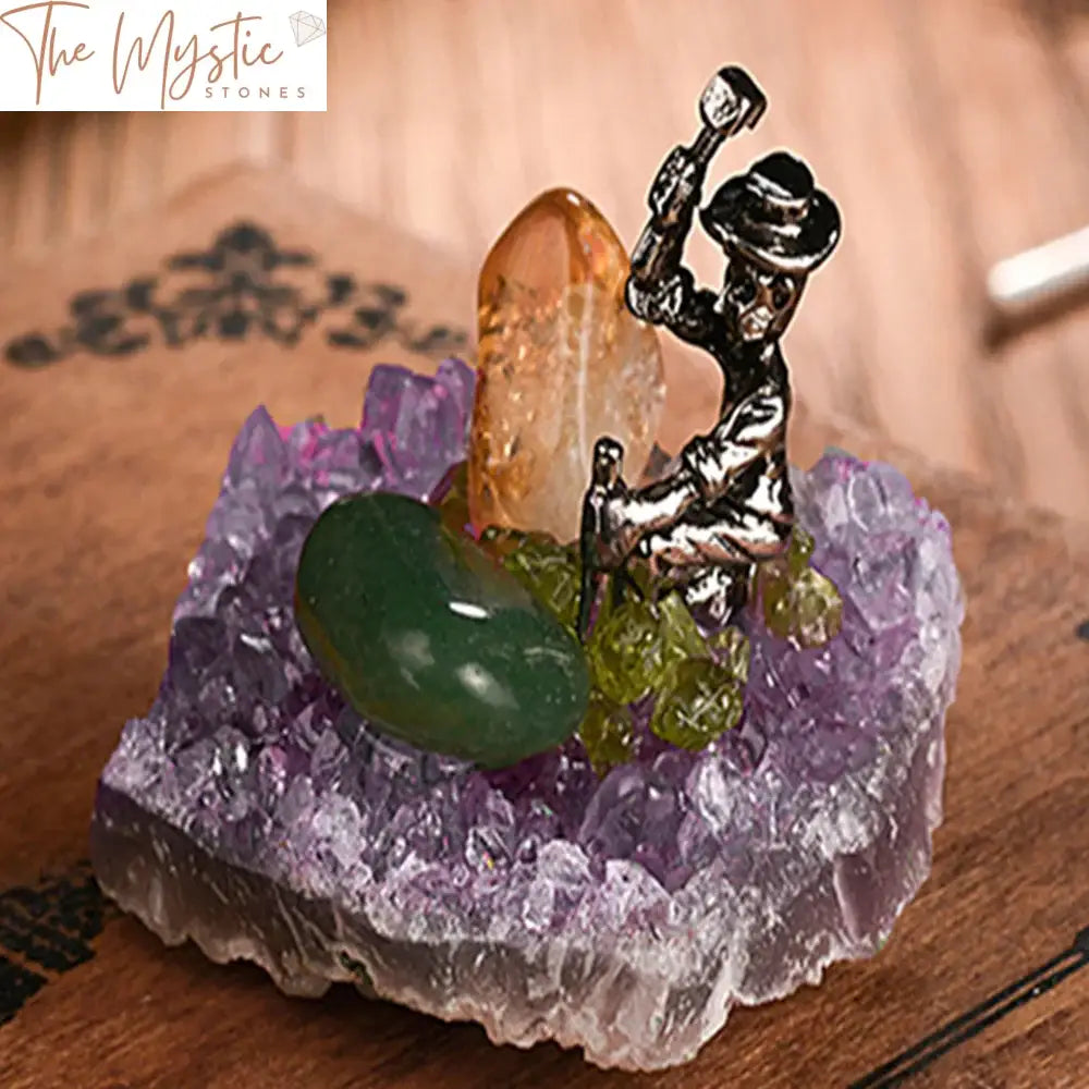 Amethyst Cluster Mining Kit