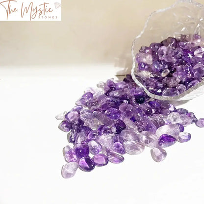 Amethyst Crystal Chips For Reiki Healing And Decor