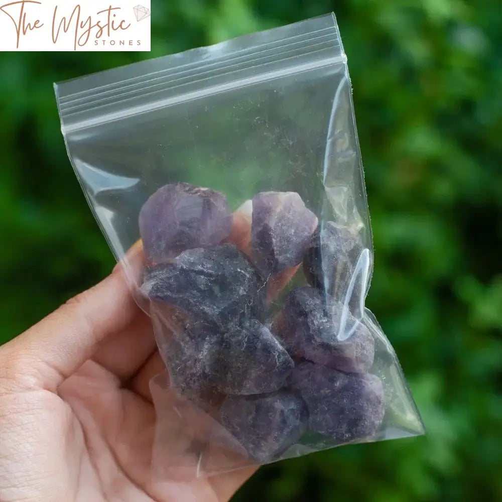 Amethyst Crystals Bulk - Small Natural Purple Stones 100G