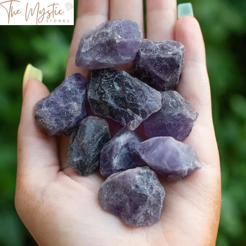 Amethyst Crystals Bulk - Small Natural Purple Stones 100G