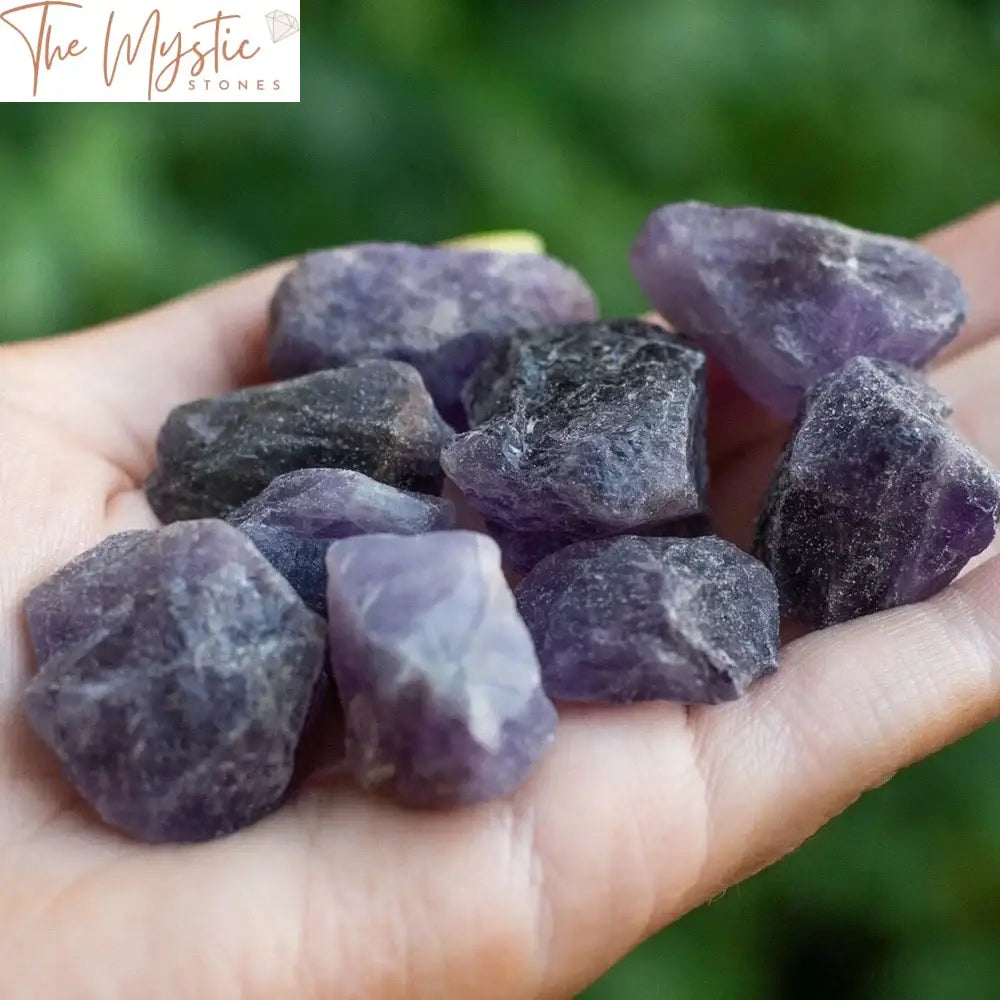 Amethyst Crystals Bulk - Small Natural Purple Stones 100G