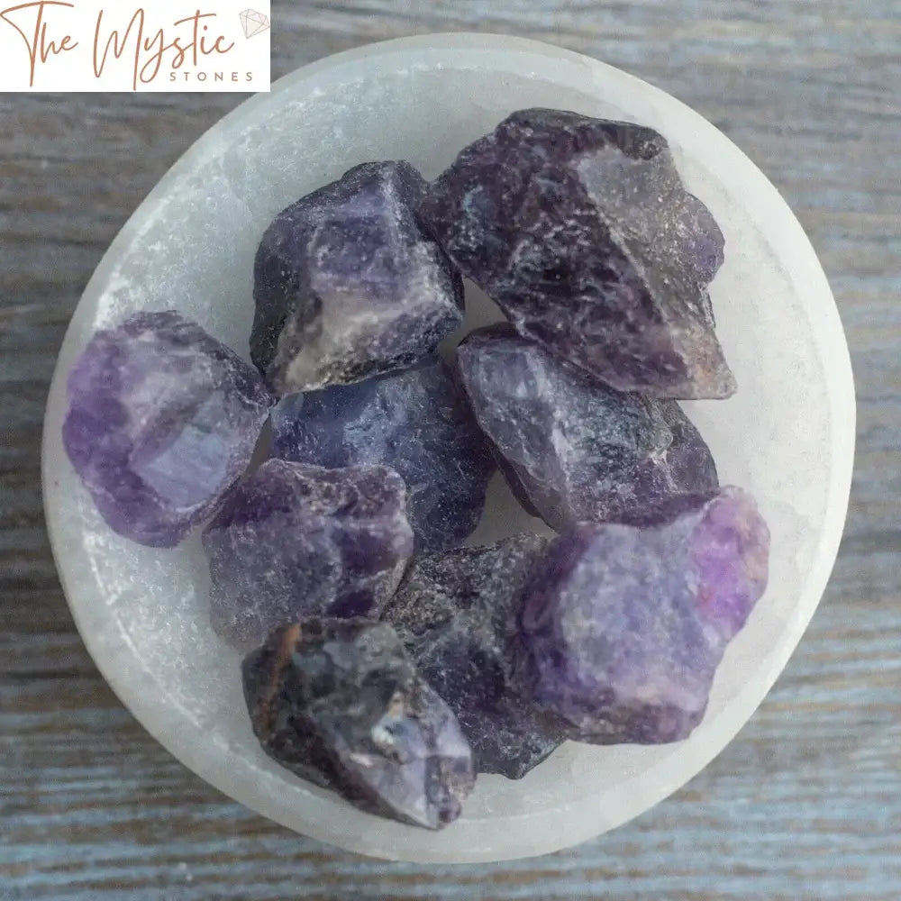 Amethyst Crystals Bulk - Small Natural Purple Stones 100G