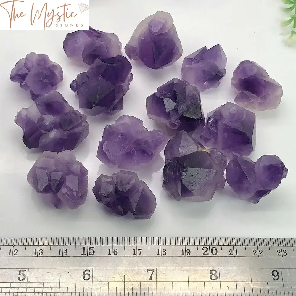 Amethyst Flower Points Bulk Lot