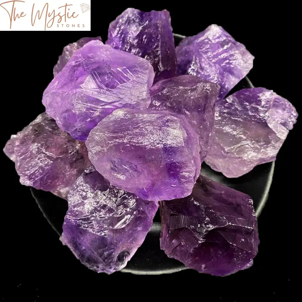 Amethyst Quartz Crystal Rough Specimen - 100G