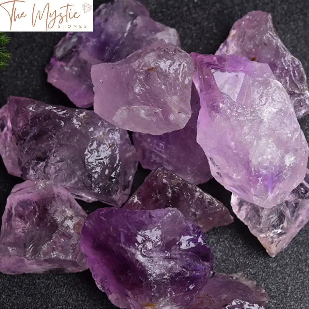 Amethyst Quartz Crystal Rough Specimen - 100G