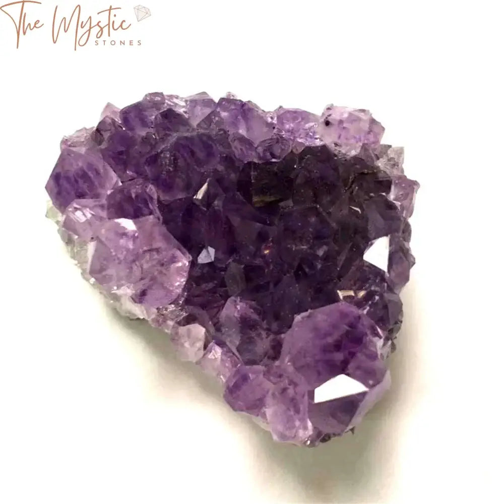 Amethyst Quartz Geode Cluster Ornament