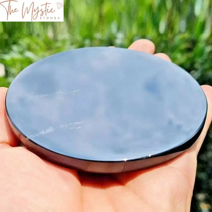 Aztec Tezcatlipoca Obsidian Mirror Disc