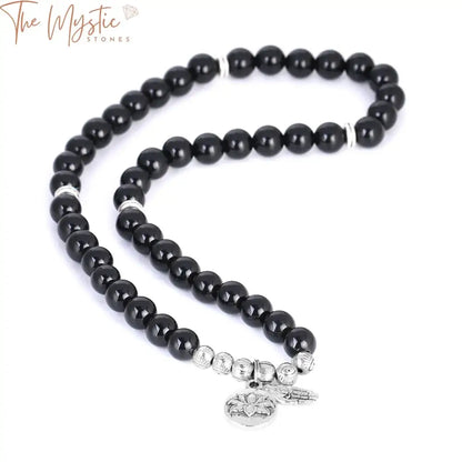 Black Obsidian Double Layer Buddha Bracelet