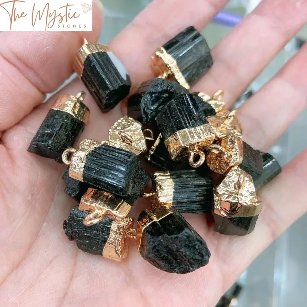 Black Tourmaline Energy Pendant