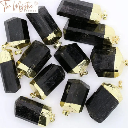 Black Tourmaline Healing Pendant