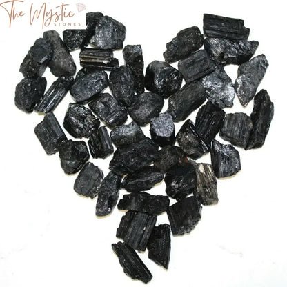 Black Tourmaline Natural Rough Stones