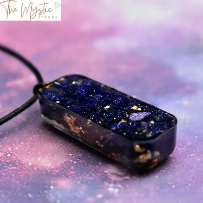 Black Tourmaline Orgonite Pendant