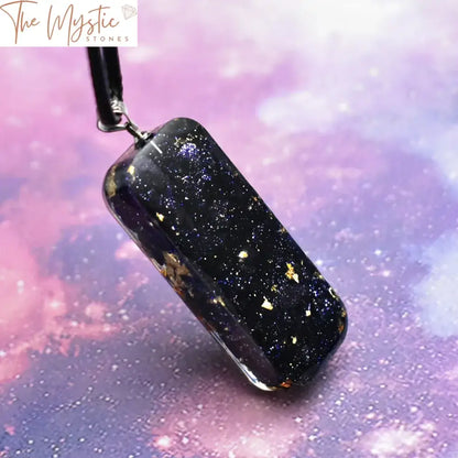 Black Tourmaline Orgonite Pendant