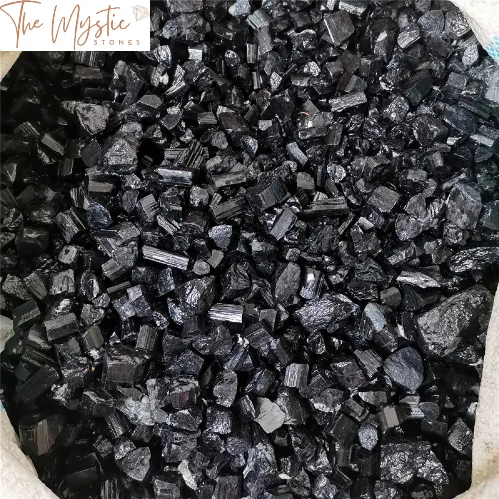 Black Tourmaline Raw Crystal Specimen