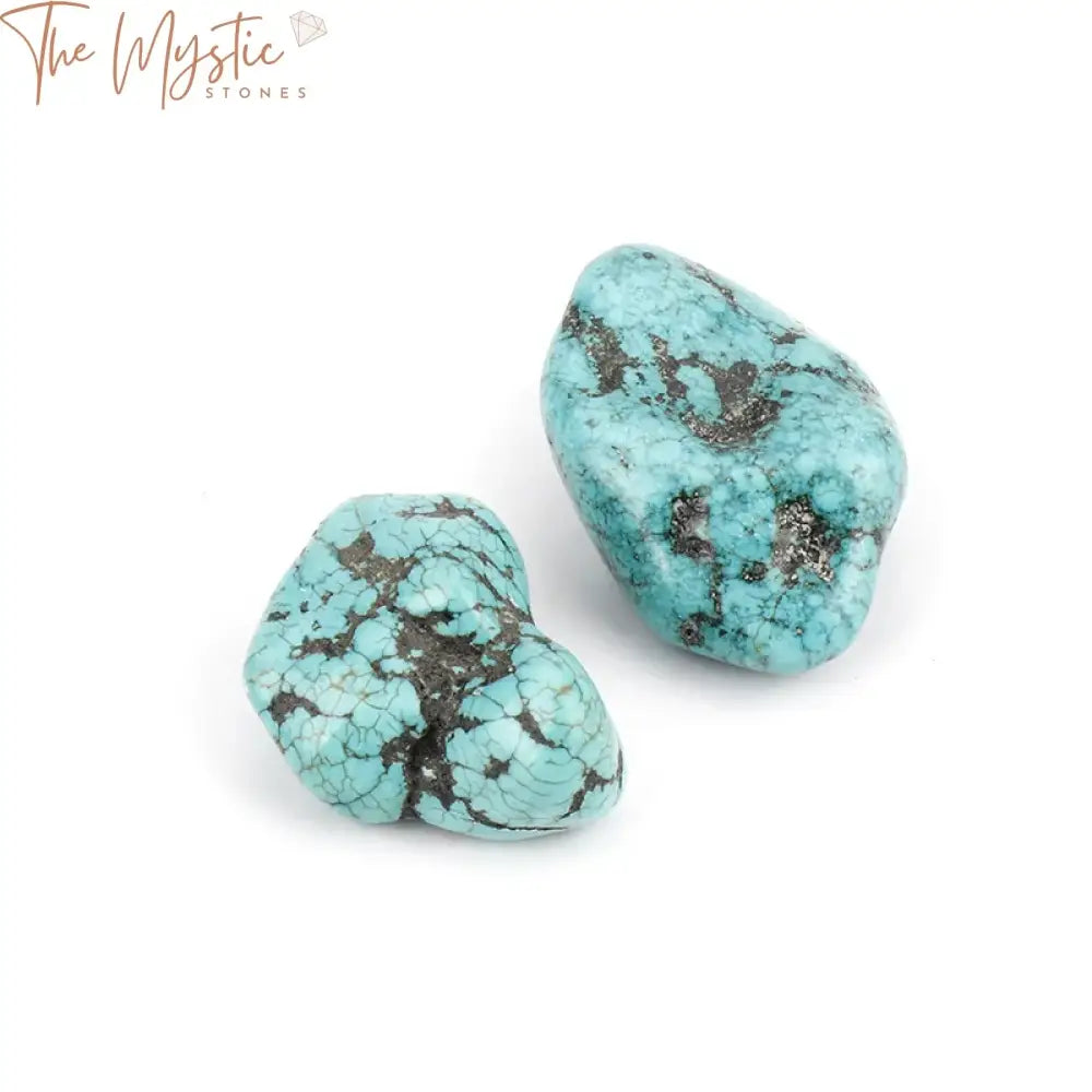 Blue Howlite Turquoise Tumbled Stone