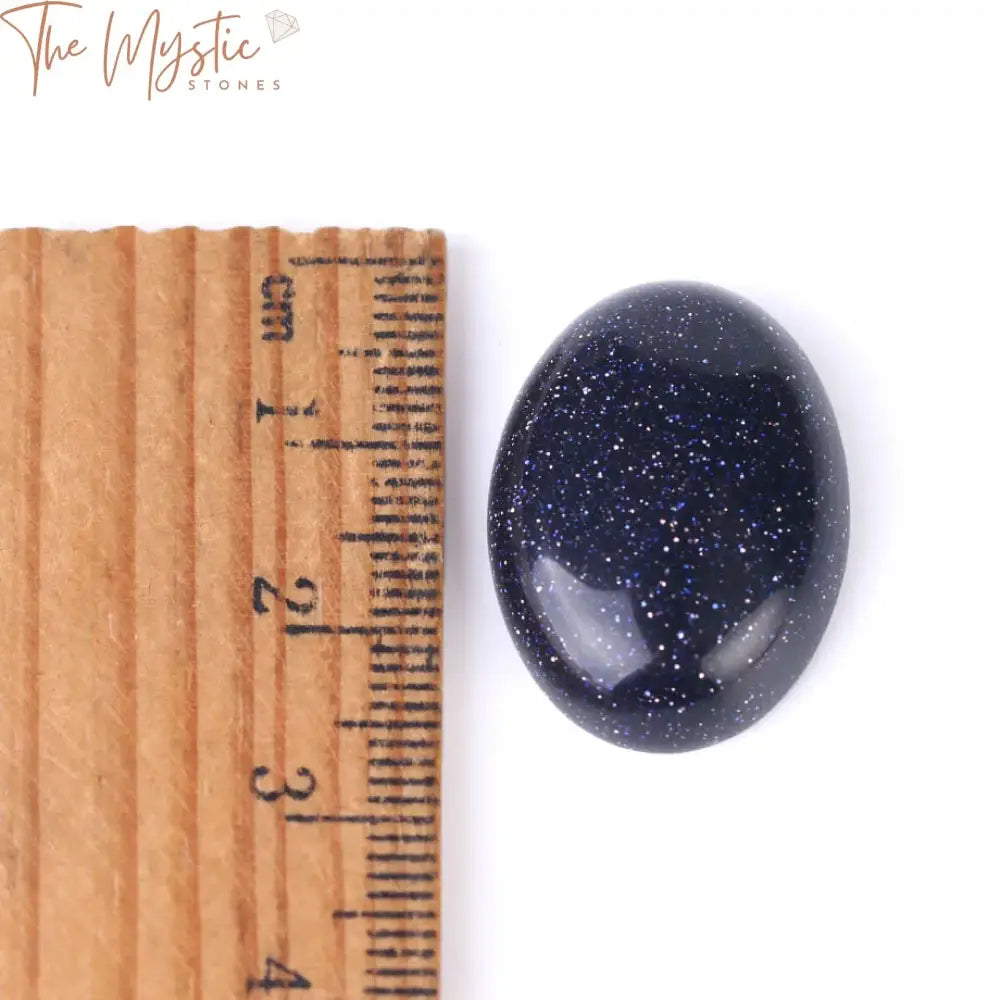 Blue Sandstone Oval Cabochon 30X40Mm