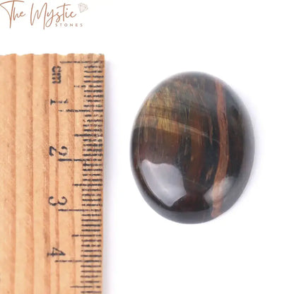 Blue Tiger Eye Oval Cabochon Gemstone