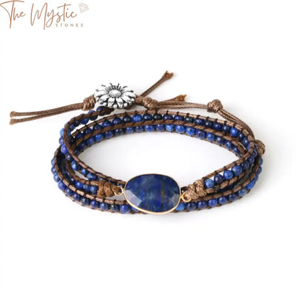 Boho Crystal Friendship Wrap Bracelet