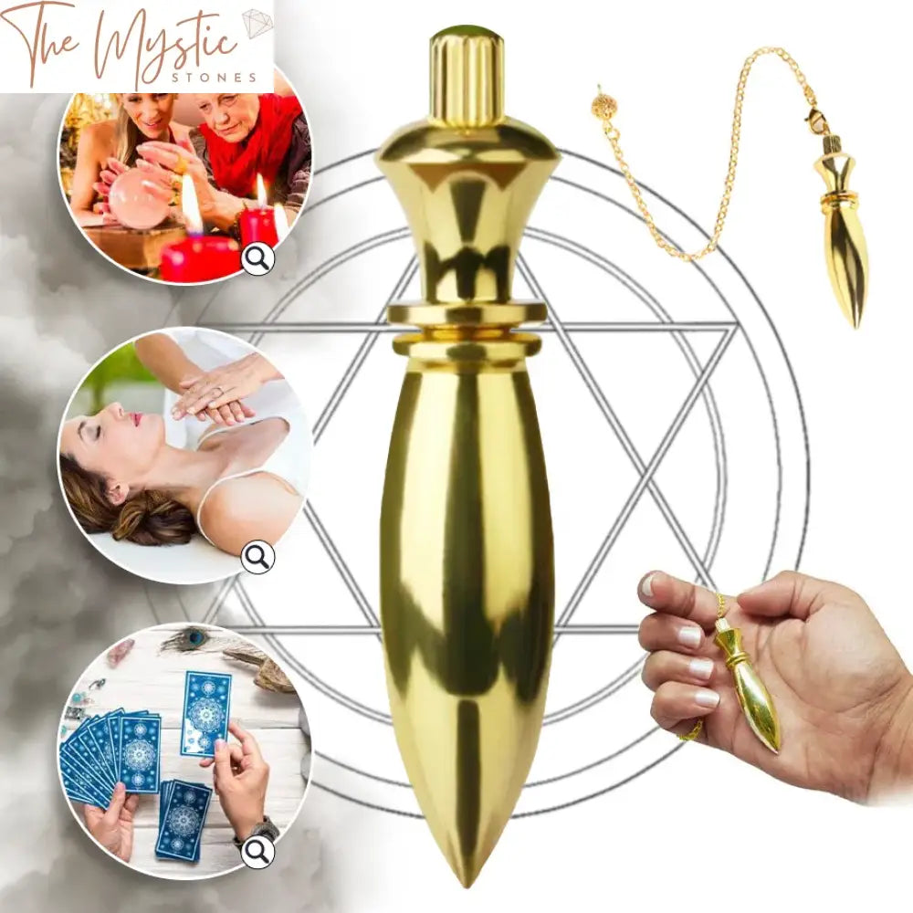 Brass Divination Pendulum