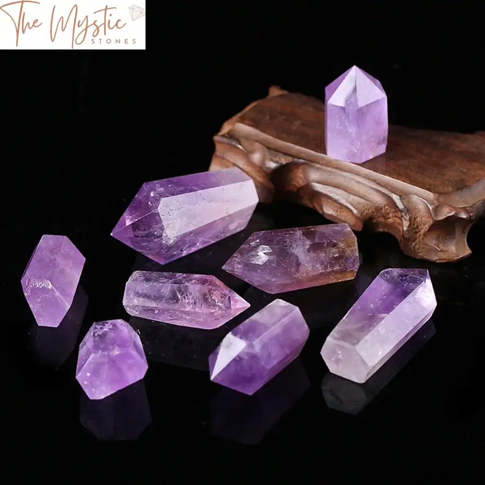 Brazilian Amethyst Quartz Crystal Obelisk