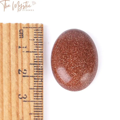 Brown Sand Cabochon Oval Beads