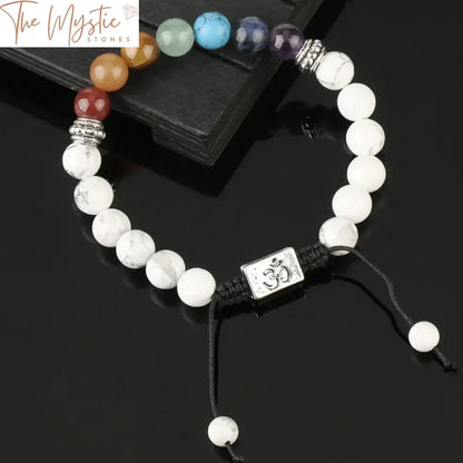 Chakra Balance Om Braided Bracelet