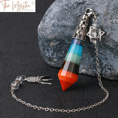 Chakra Crystal Dowsing Pendulum