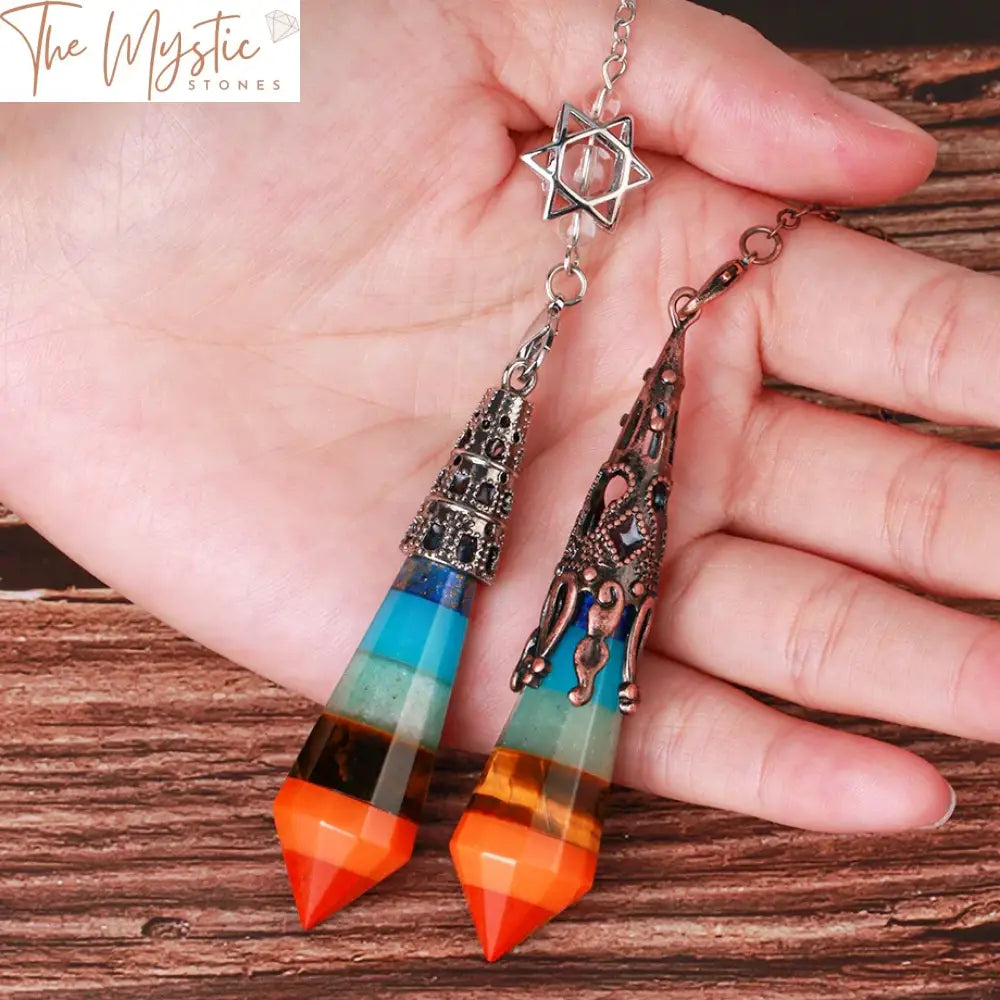 Chakra Crystal Dowsing Pendulum