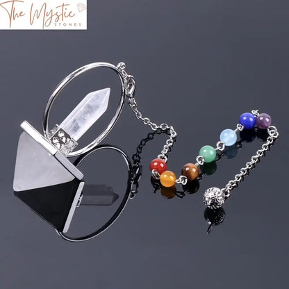 Chakra Crystal Dowsing Pendulums